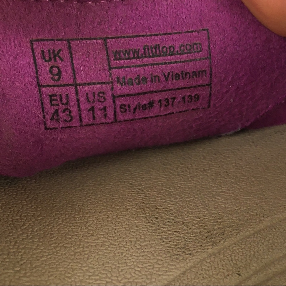 Fitflop Ruffle Sandals - Purple - Picture 9 of 11